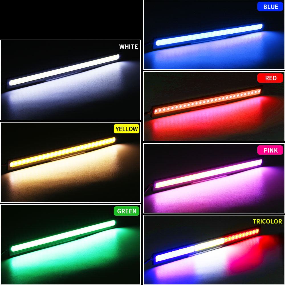 2PCS LED 17cm Car Led Light Ba - Universal Motorcycle Led Headlight Projector 评论和价格