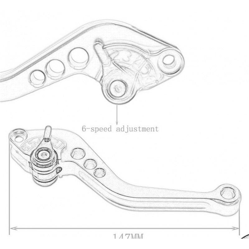 For Honda CBR600RR CBR 600RR C - Cnc Aluminum Adjustable Brake Clutch Levers 评论和价格